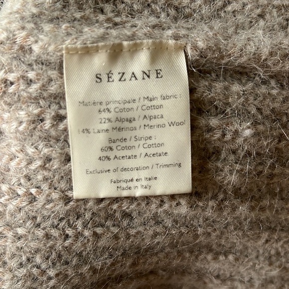 Sezane Sweater in grey size S - Picture 4 of 4